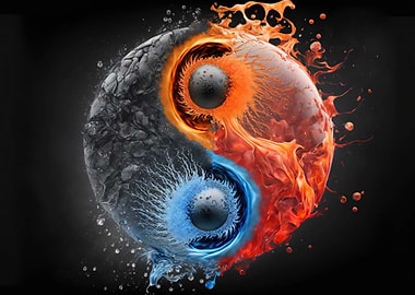 Yin Yang Fire and Ice