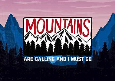 wild mountains landscape