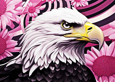 painting of an eagle