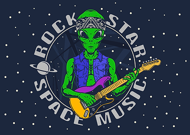Alien rockstar