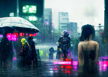 Cyberpunk Neon City