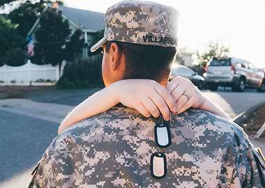 A Soldiers welcome home