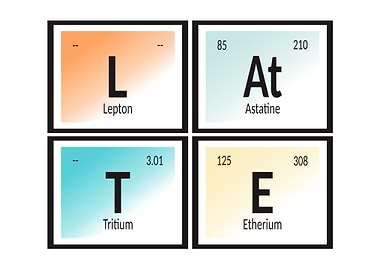 Latte Periodic Table