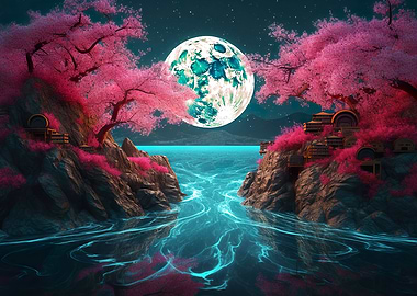 Japanese Moonlight in Asia