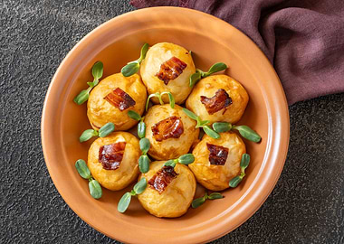 Potato parmesan balls
