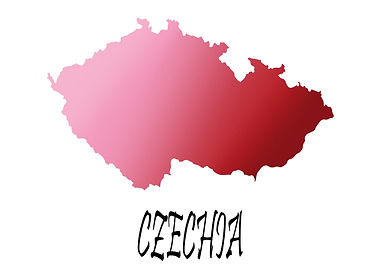 Czechia Silhouette