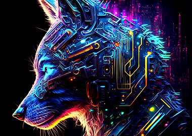 Wolf Cyborg