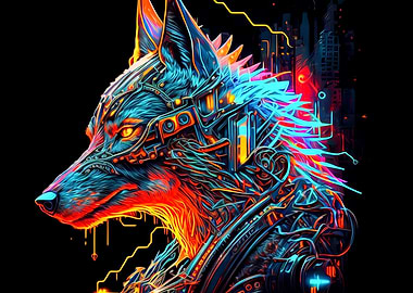 Wolf Cyborg