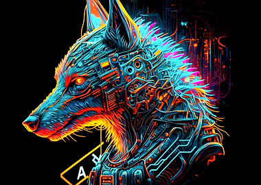 Wolf Cyborg