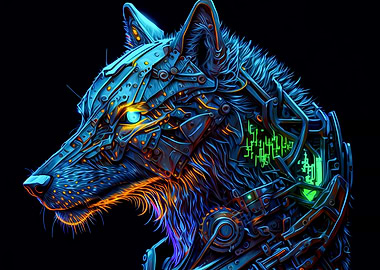 Wolf Cyborg