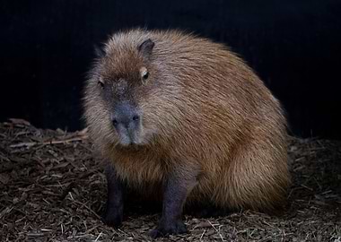 Capybara portrait 2