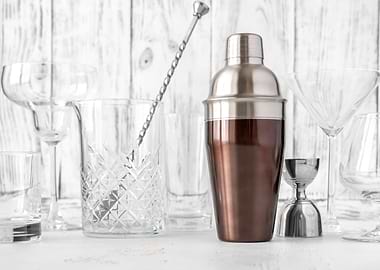 Assortment of barware