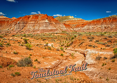 Toadstool Trail in Utah
