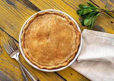 Indiana Sugar Cream Pie