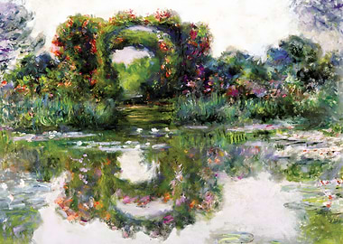 Arches Giverny Lake