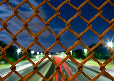 Light streaks in traffic