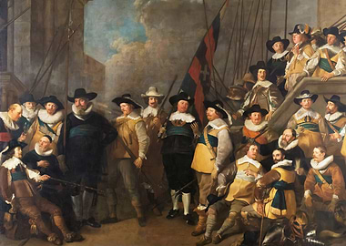 Officers and Guardsmen