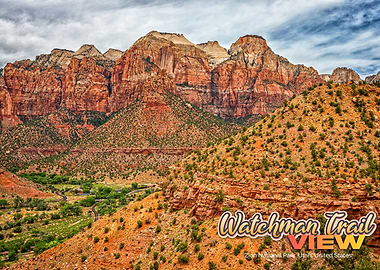 Watchman Trail in Zion