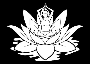 Yoga Lotus Leaf