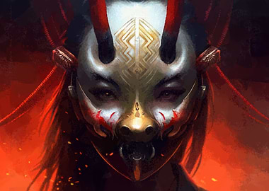 Japanese woman demon