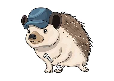 Hedgehog Craftsman Wrench