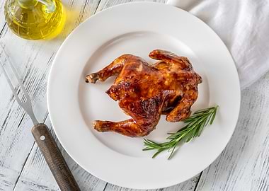 Roasted chicken