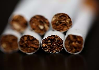 Cigarettes close up