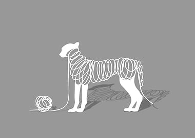 Beautiful One Line Animal