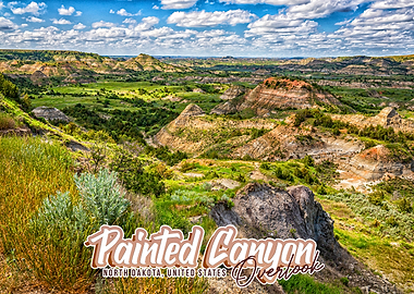 Painted Canyon Overlook