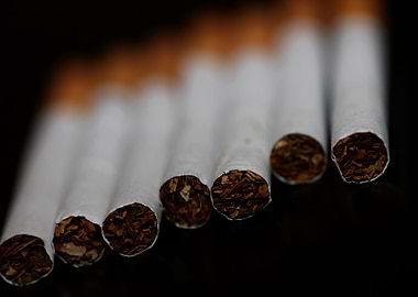 Cigarettes close up