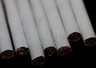 Cigarettes close up