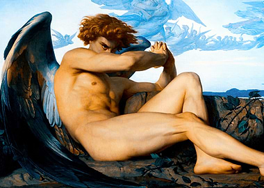 The Fallen Angel Painting