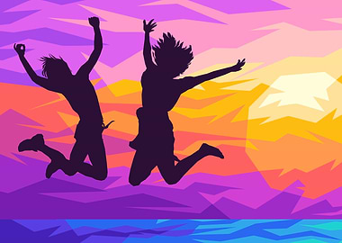 Happy Life llustration