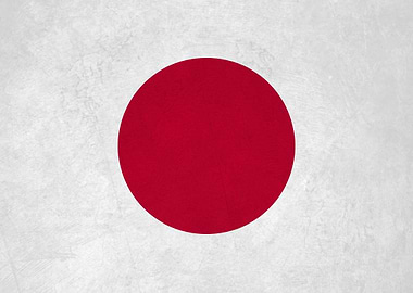 Flag of Japan on Wall