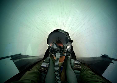 Pilot in the Cockpit