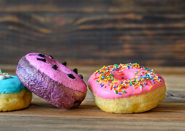 Assortment of donuts