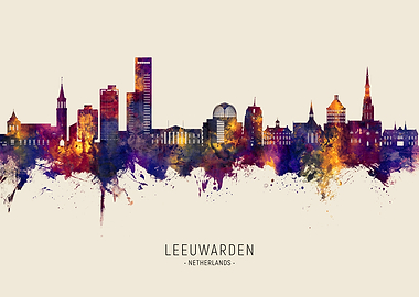 Leeuwarden Skyline