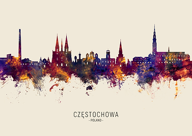 Czestochowa Skyline Poland