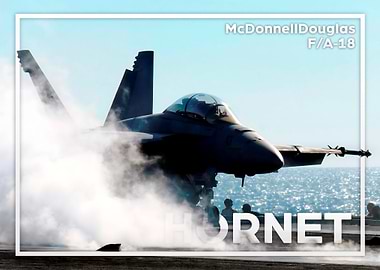 FA18 Hornet Carrier Launch