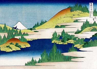 Hakone Lake in Sagami