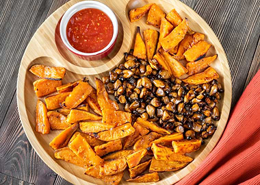 Baked sweet potato