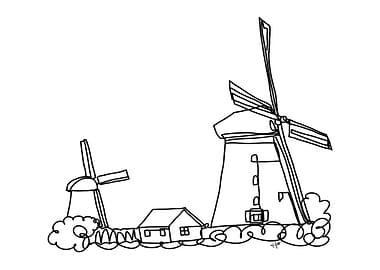 Kinderdijk Windmills