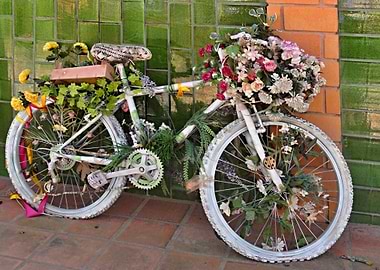 Flower Bicycle