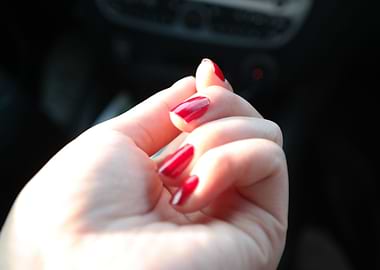 Nails of Fashion Model