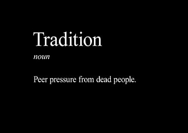 Define Tradition