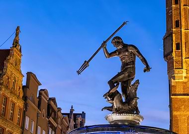 Neptune Statue In Gdansk