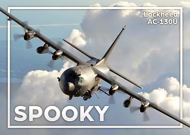 AC130 Spooky Gunship