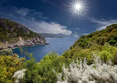 Seascape on a Greek Island