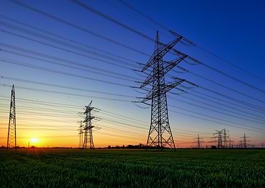 orange red morning sunrise