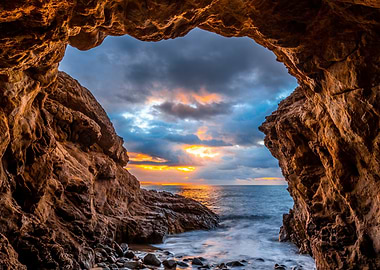 Sunset Beach Sea Sand Zen